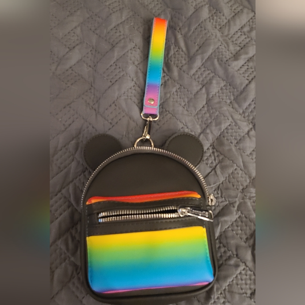 Pride disney zipper mini bag